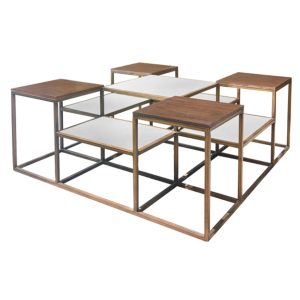 Coffee Table Metal Base Manaus
