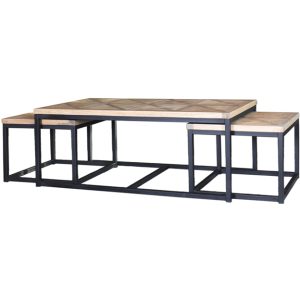 Oscar Teak Coffee Table ( Set Of 3 )