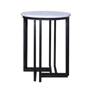 Table Base White Grey-1