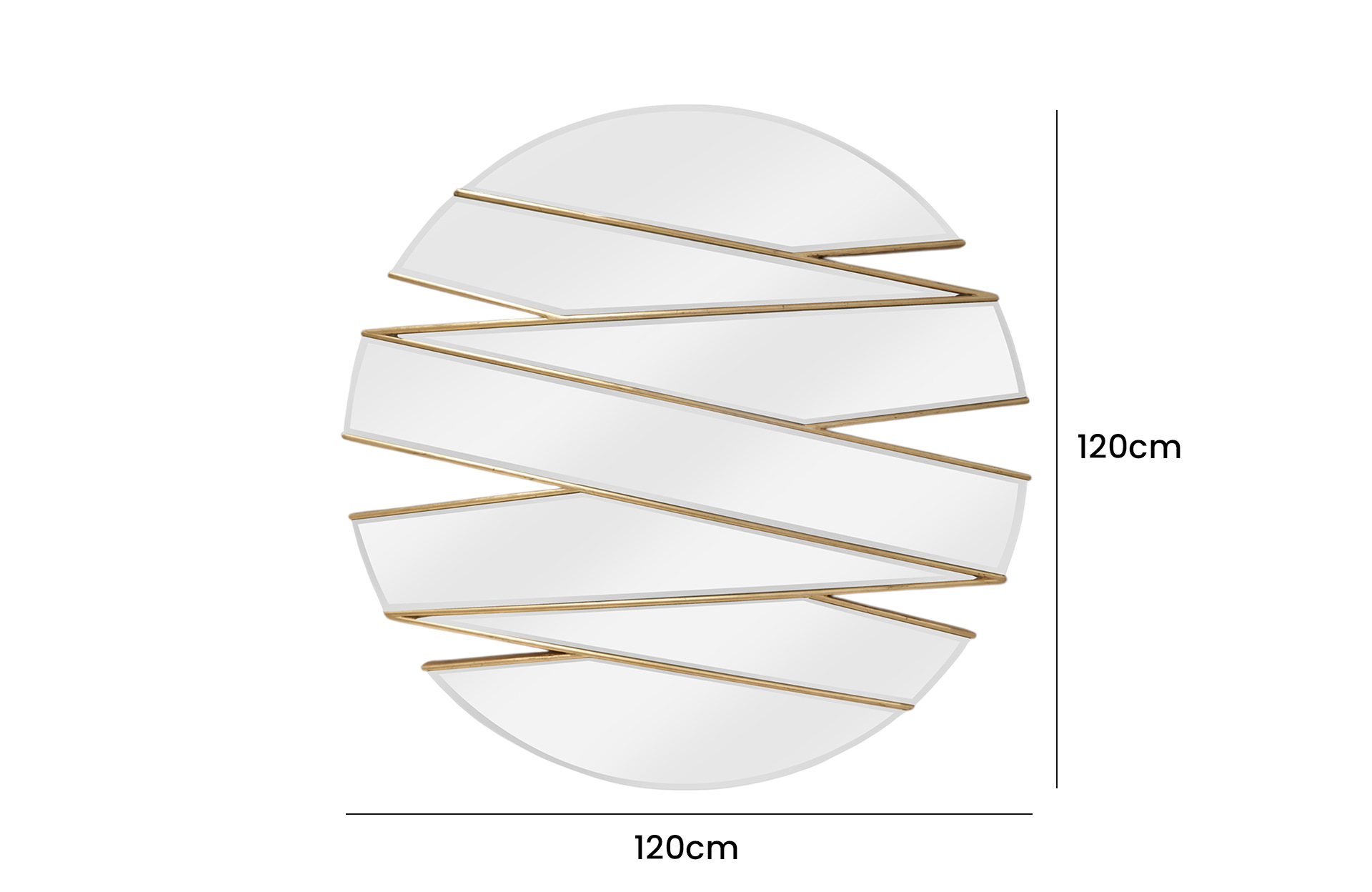 Home Decor 2502202015 Mirror Front View Size