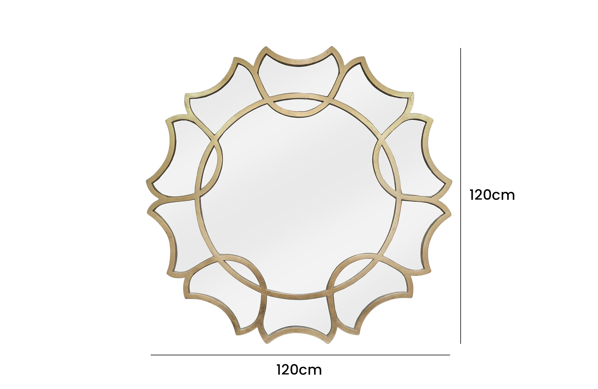 Home Decor 310720212 Mirror Front View Size
