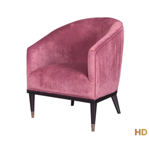 Home Decor Art Deco Arm Chair Side View