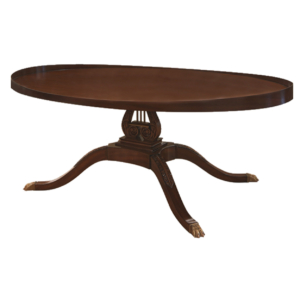 Home Decor Coffee Table Lyre 34850 Side View