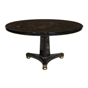 Home Decor Dining Table Dumont Chinoiserie 34116 Side View