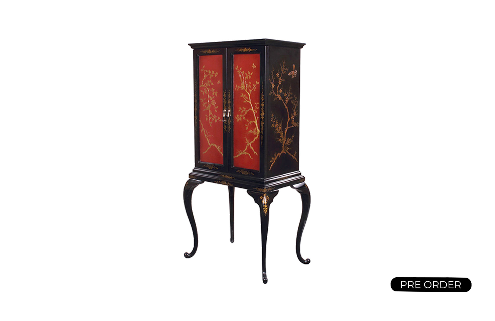 Jewelry Cabinet Chinoiserie 34292