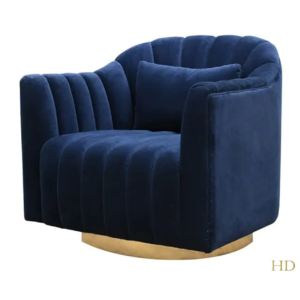Ortha Swivel Armchair LV 18 Navy