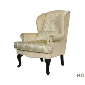 Home Decor SS2207003 Castaneda Wing Chair Side View