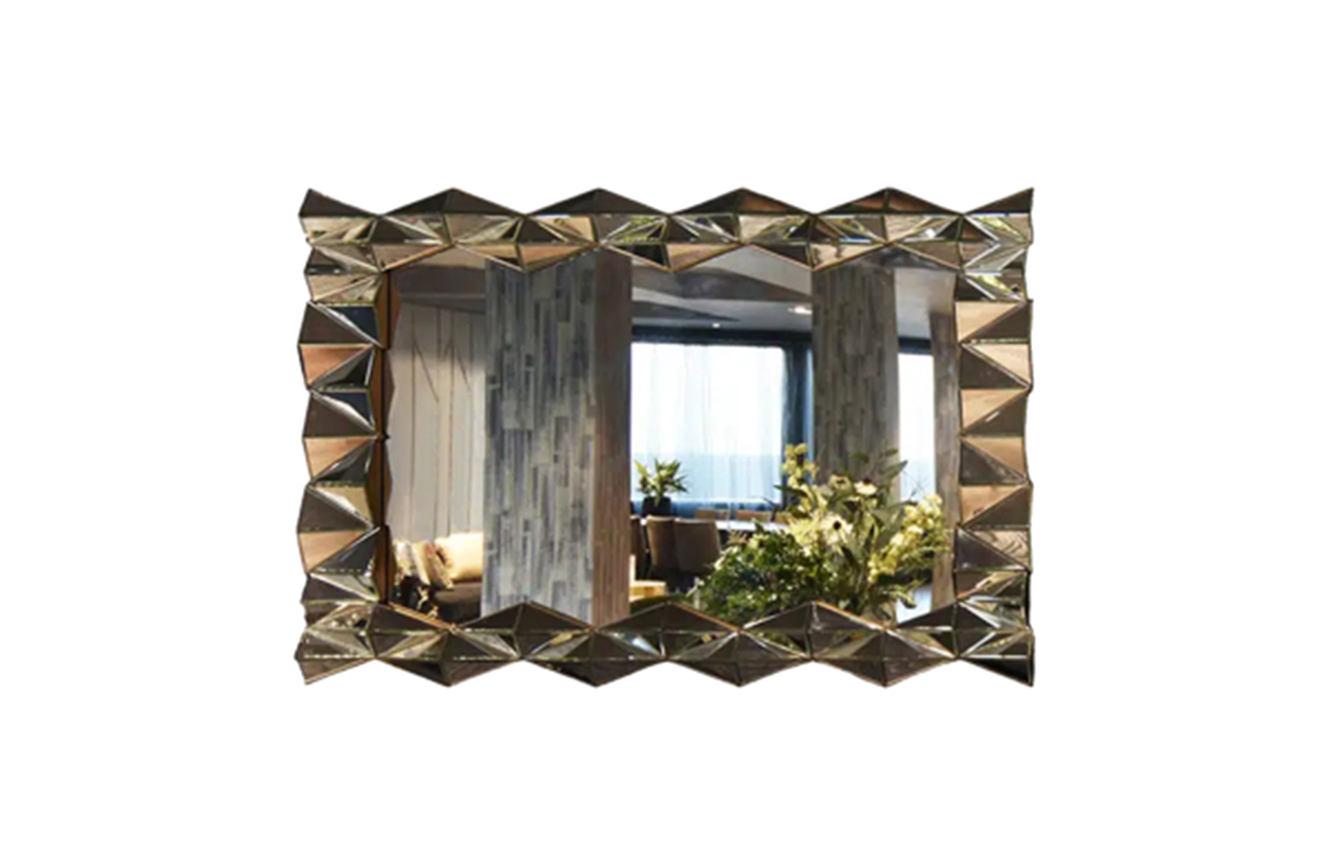 Home Decor 01-110322 Mirror Front View
