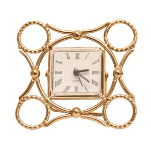 FC-W1927 Golden Circle Clock