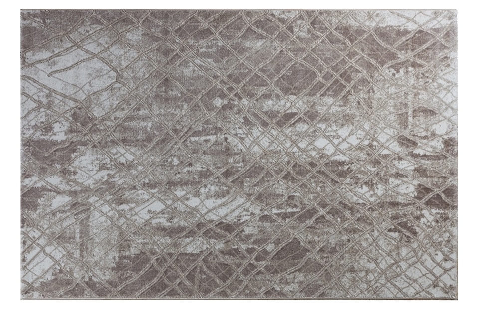 Home Decor Art Deco Rugs No.21-77 Quandray Beige Vizon P145-488 (150X230) Front View