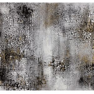Home Decor Abstract Rugs No.219-6 528-866-GreyGold-(150X220) Front View
