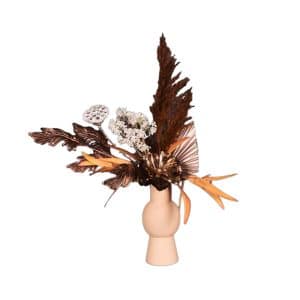Nr. 19 Modern Metal Vase, Funky Look 2023