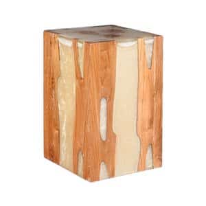 Hallow Stool White
