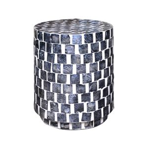 Stool Black & White 44835