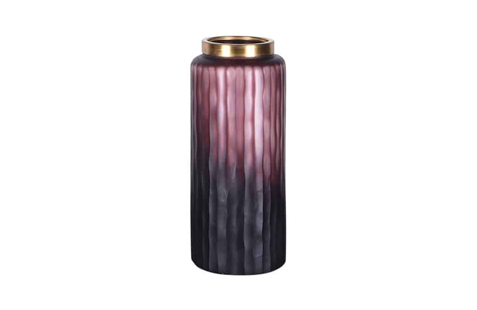 15203-573 Vase Garnet Tall