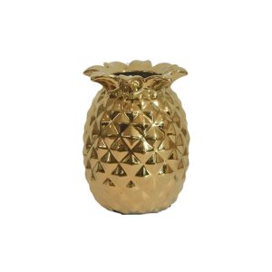 Pineapple Vase 1743-Gold