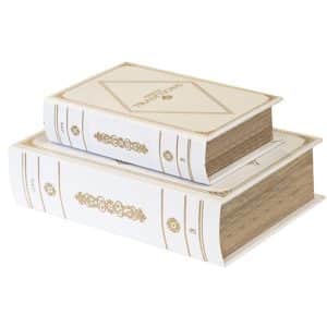 S/2 Book Boxes 41141 L:11X7X3