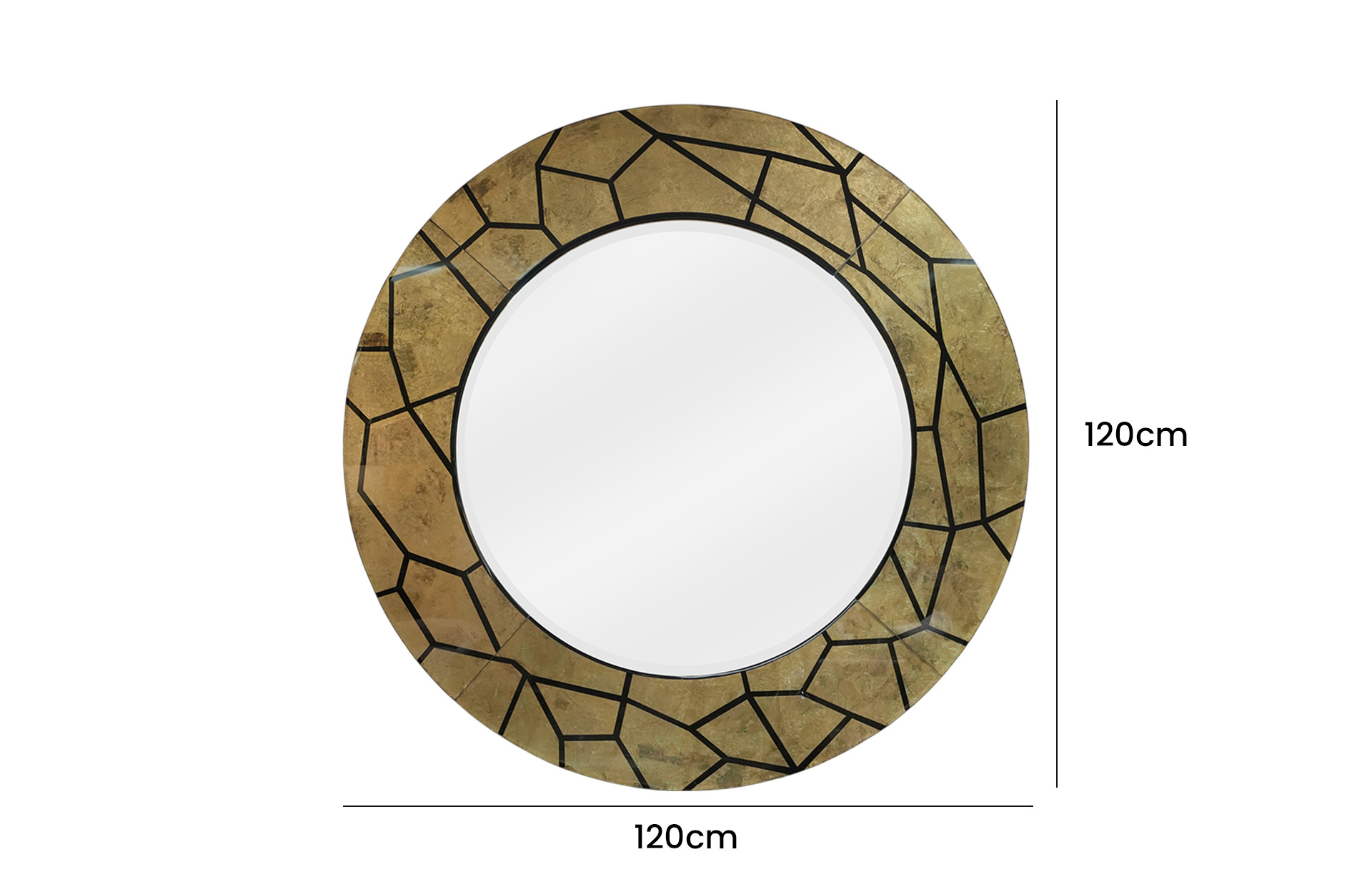 Home Decor 12-110322 Mirror Front View Size