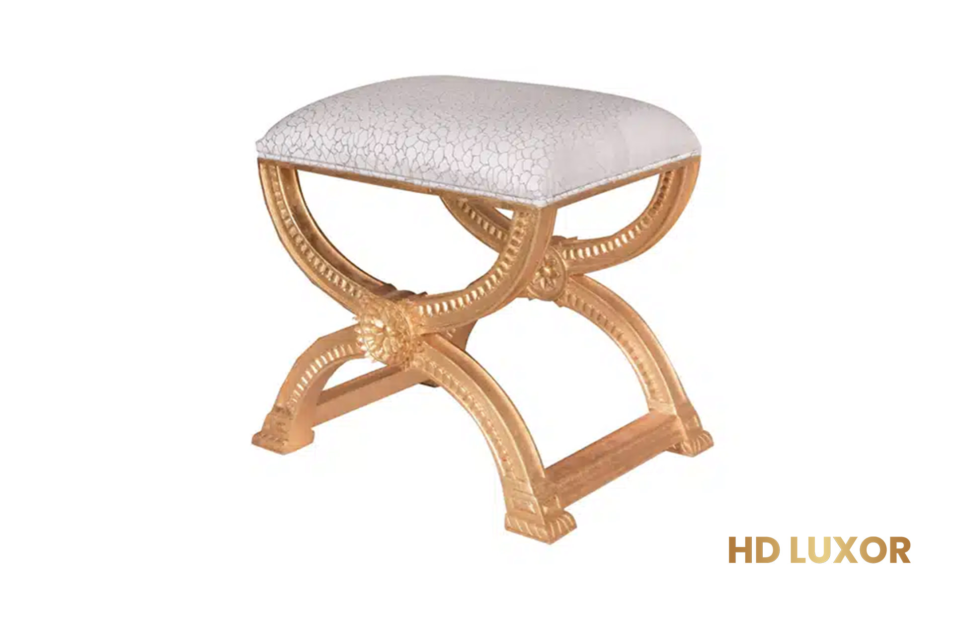 Home Decor Buana Pouf WK Oyster Side View