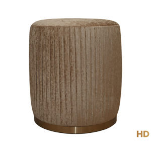 Home Decor Kora Stool S 334K Mocha Front View