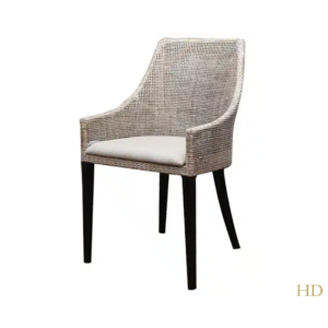 Home Decor Nashville Arm Chair Cream Jute Side View