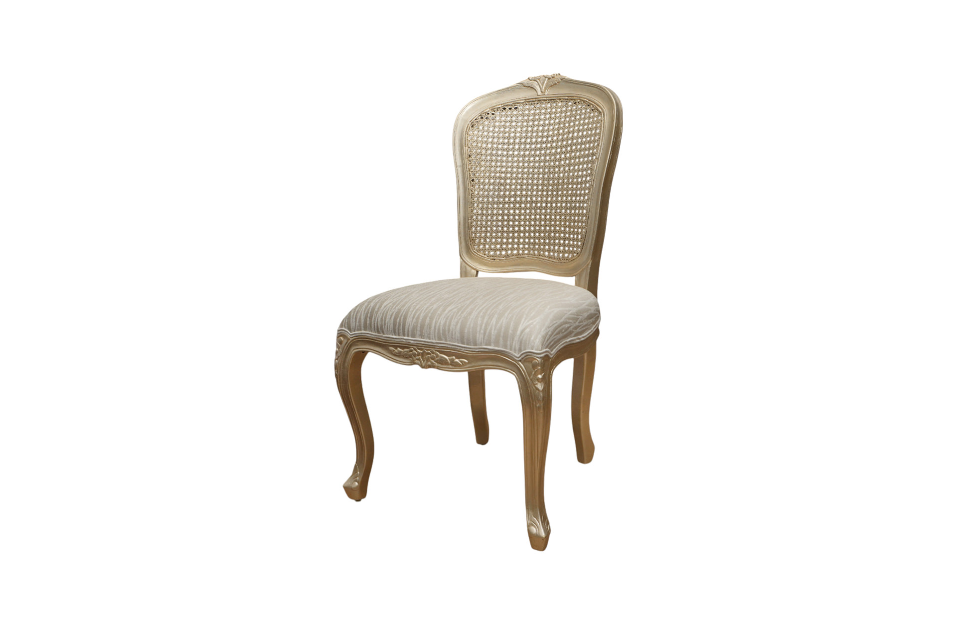 Home Decor Pauline Dining Chair AL Natural Side View
