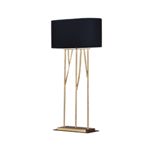 Home Decor Perrine Lamp ID412/EX192/BLACK Side View
