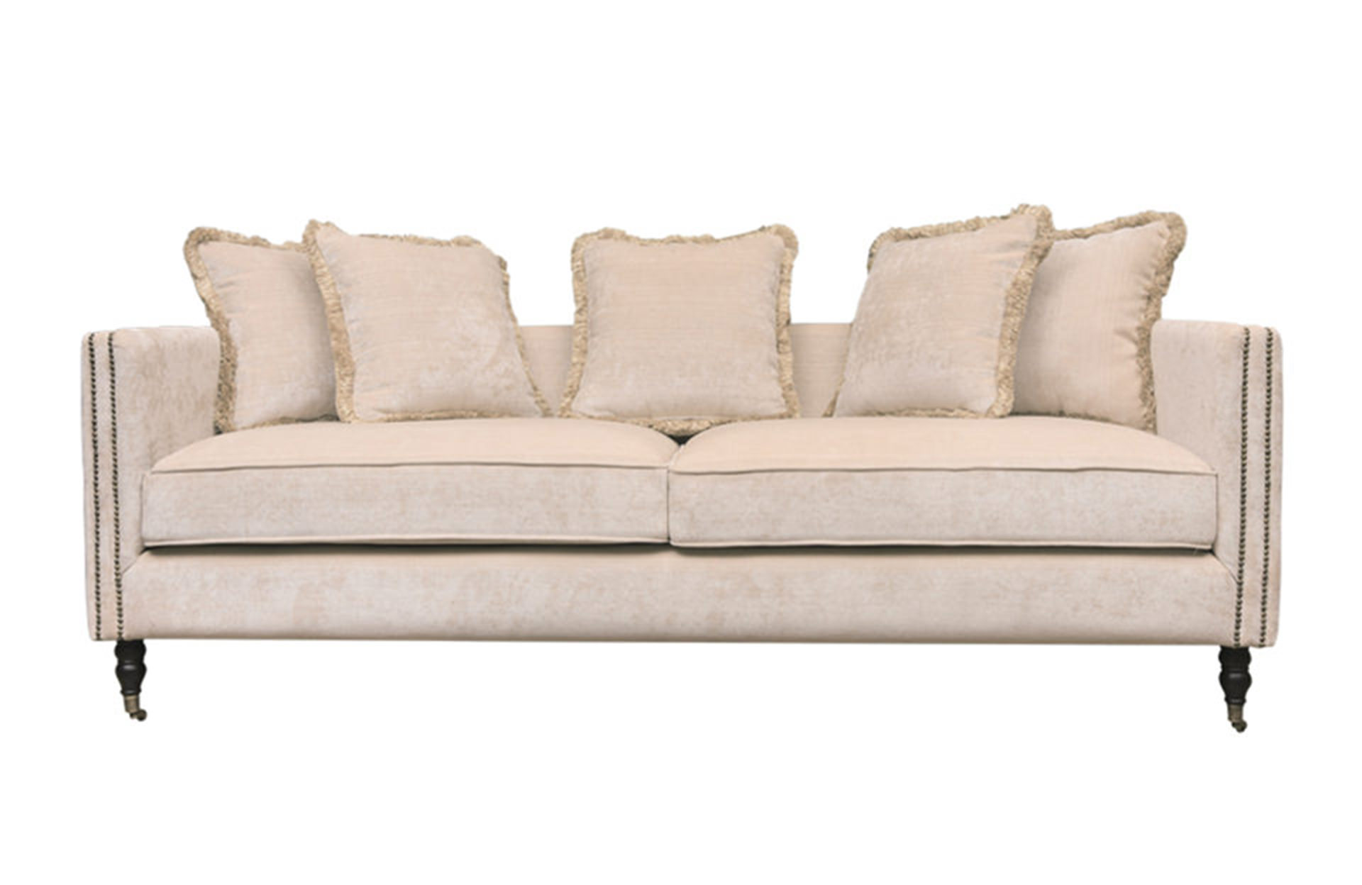Home Decor Puzzle Sofa Side View With Cushion