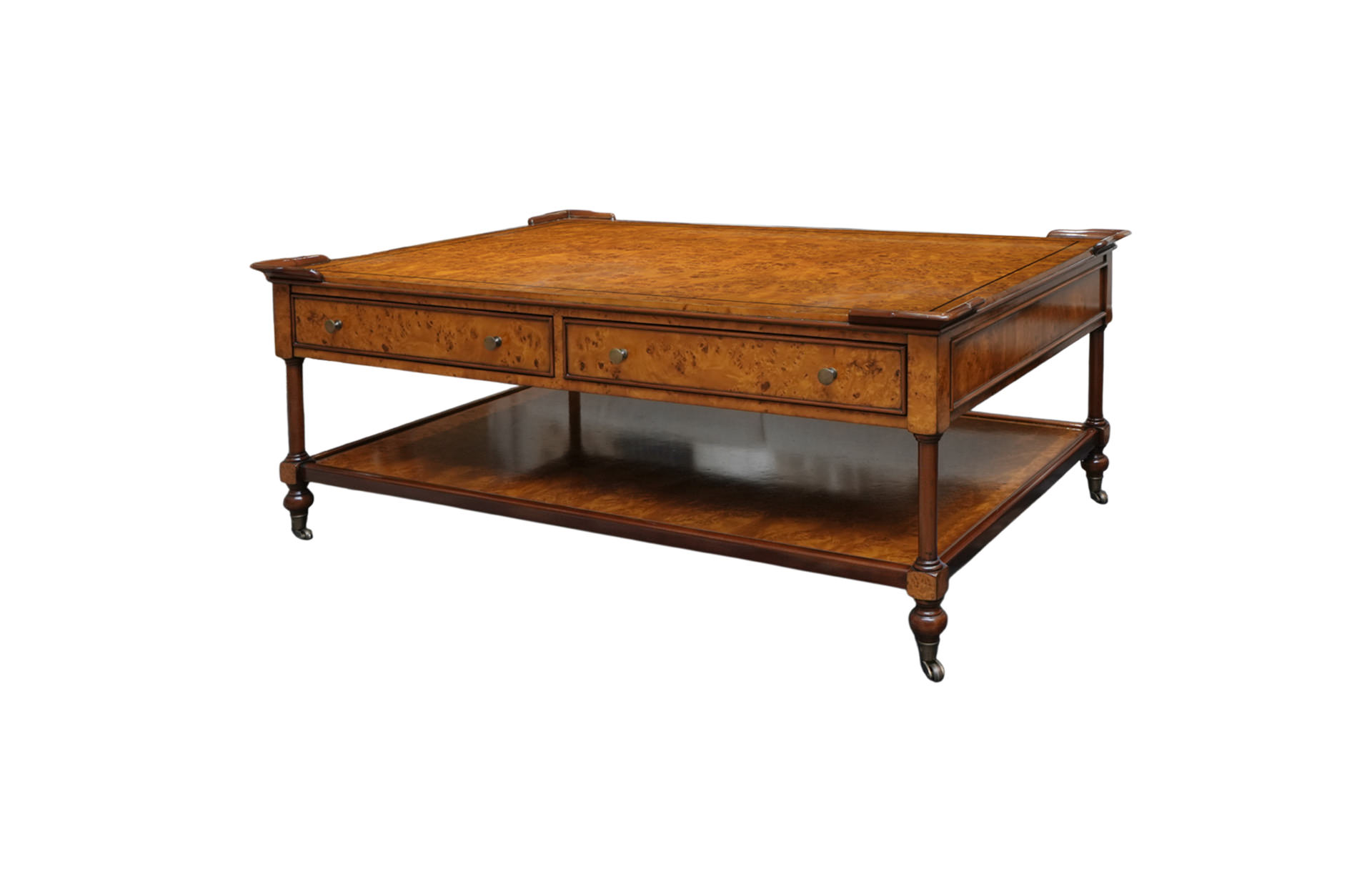 Home Decor Rectangular Coffee Table Marvin 33680BS Side View