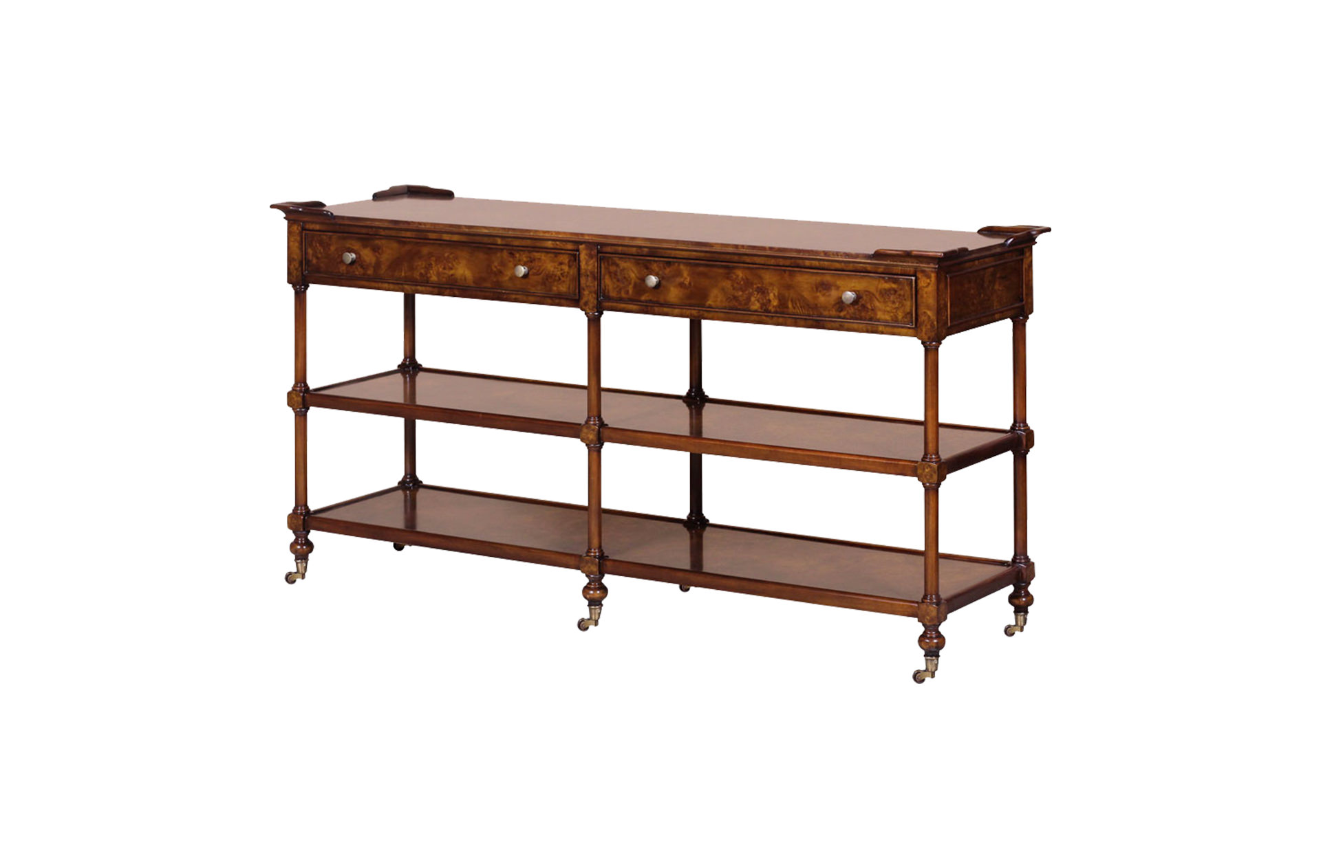 Home Decor Rectangular End Table Marvin 33681BS Side View 1