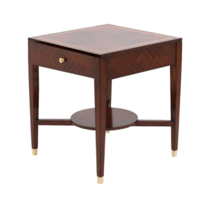 Home Decor Rosewood Side Table 34853 Side View