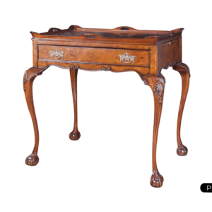 Tea Table With Burl 33446