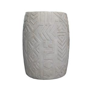 Cream Primitif Stool