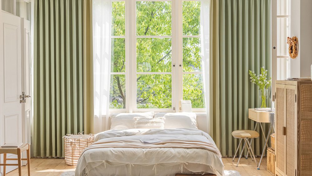 Cotton curtain