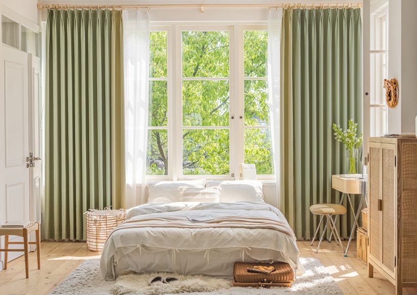 Cotton curtain