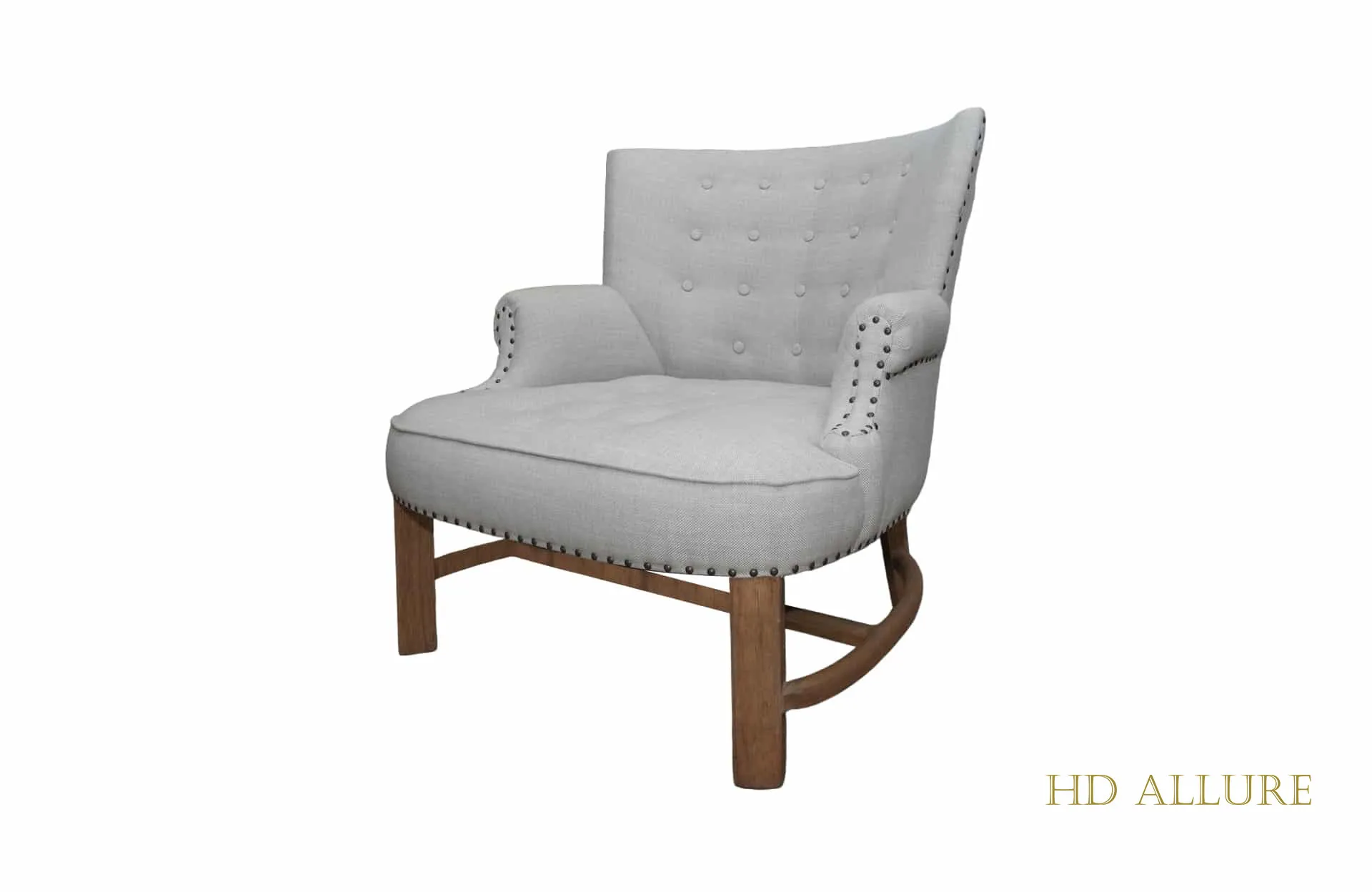 Home Decor Armchair Fauteuil Miami (OW) Side View