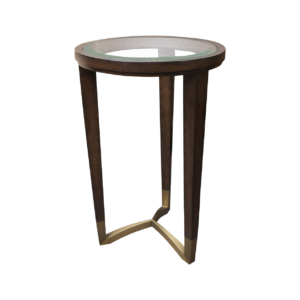 Home Decor Lyric Chairside Table Side View