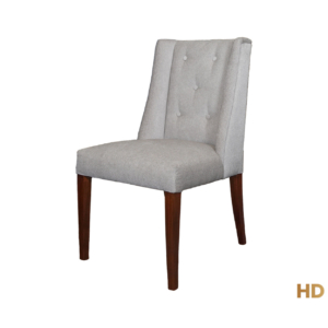 Home Decor Dining Chair Brenda Chair Taupe ( Without Slop ) Side View