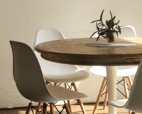 Tulip Dining Table, meja makan minimalis