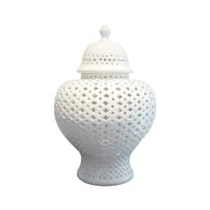Home Decor Vase & Ceramic Jars Porcelain Design 2 Front View