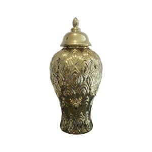 Home Decor Vase & Ceramic Jars Porcelain Design 7(L) Front View
