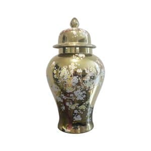 Home Decor Vase & Ceramic Jars Porcelain Design 8 Front View