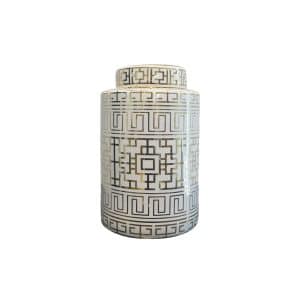 Home Decor Vase & Ceramic Jars Porcelain Design 12(M) Front View