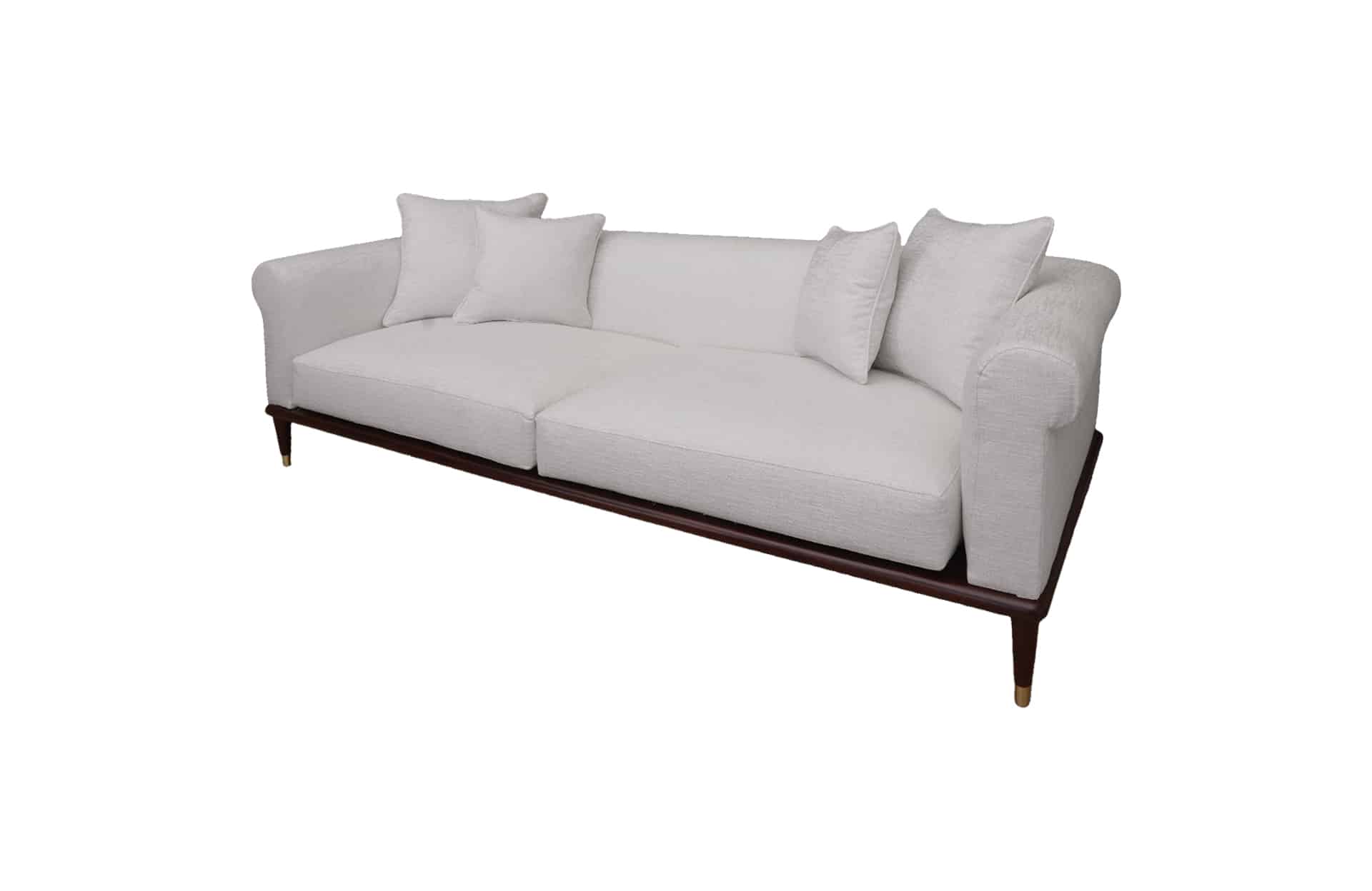 Sofa Solenne 3S Chelsey Ivory