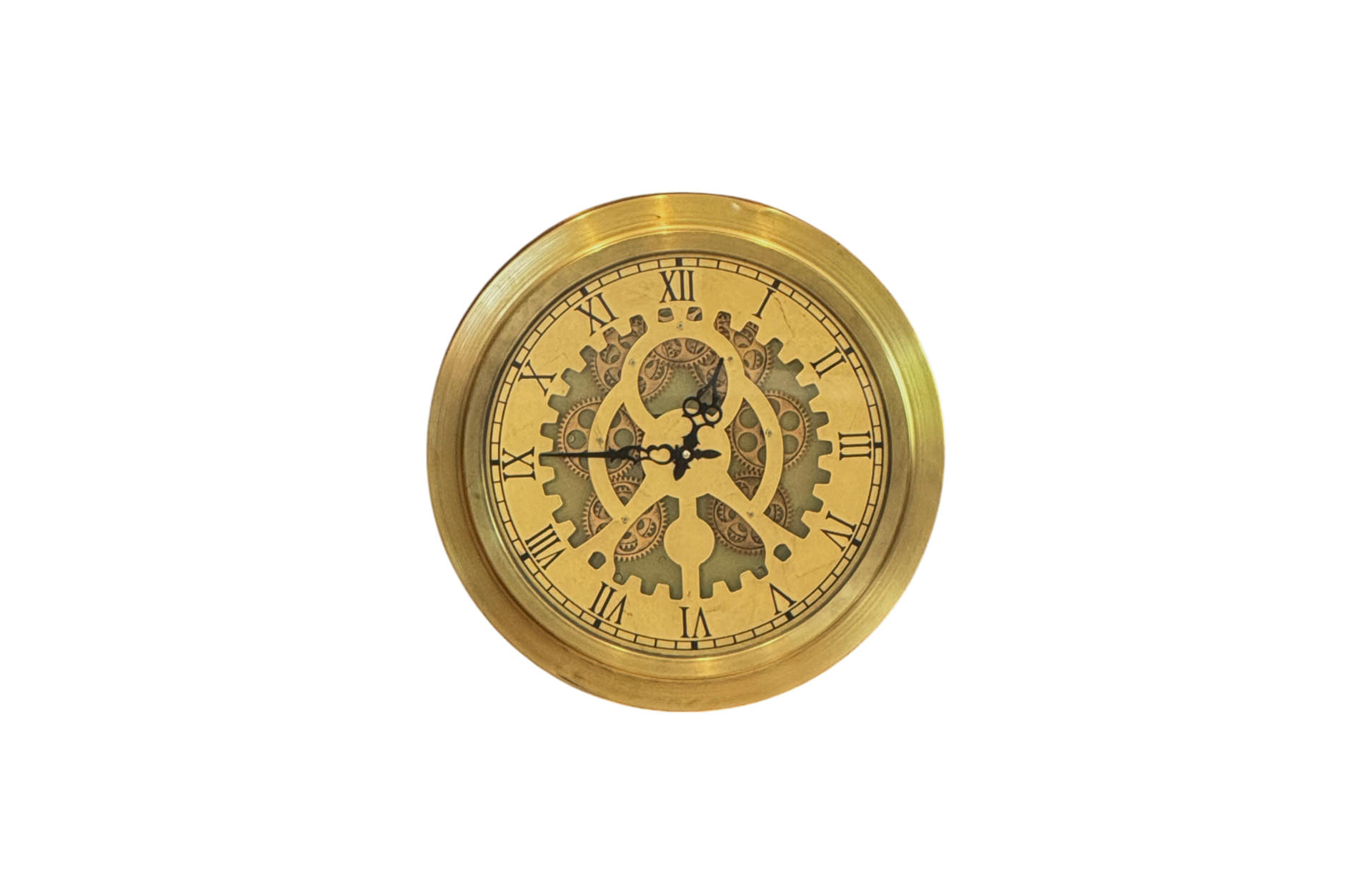 Home Decor Ignacio Classic Round Wall Clock 4215 Front View