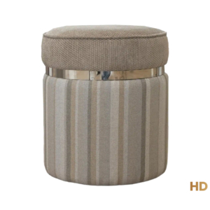 Home Decor Ambler Stool Lucy Tawny ( Not Fold ) Front View