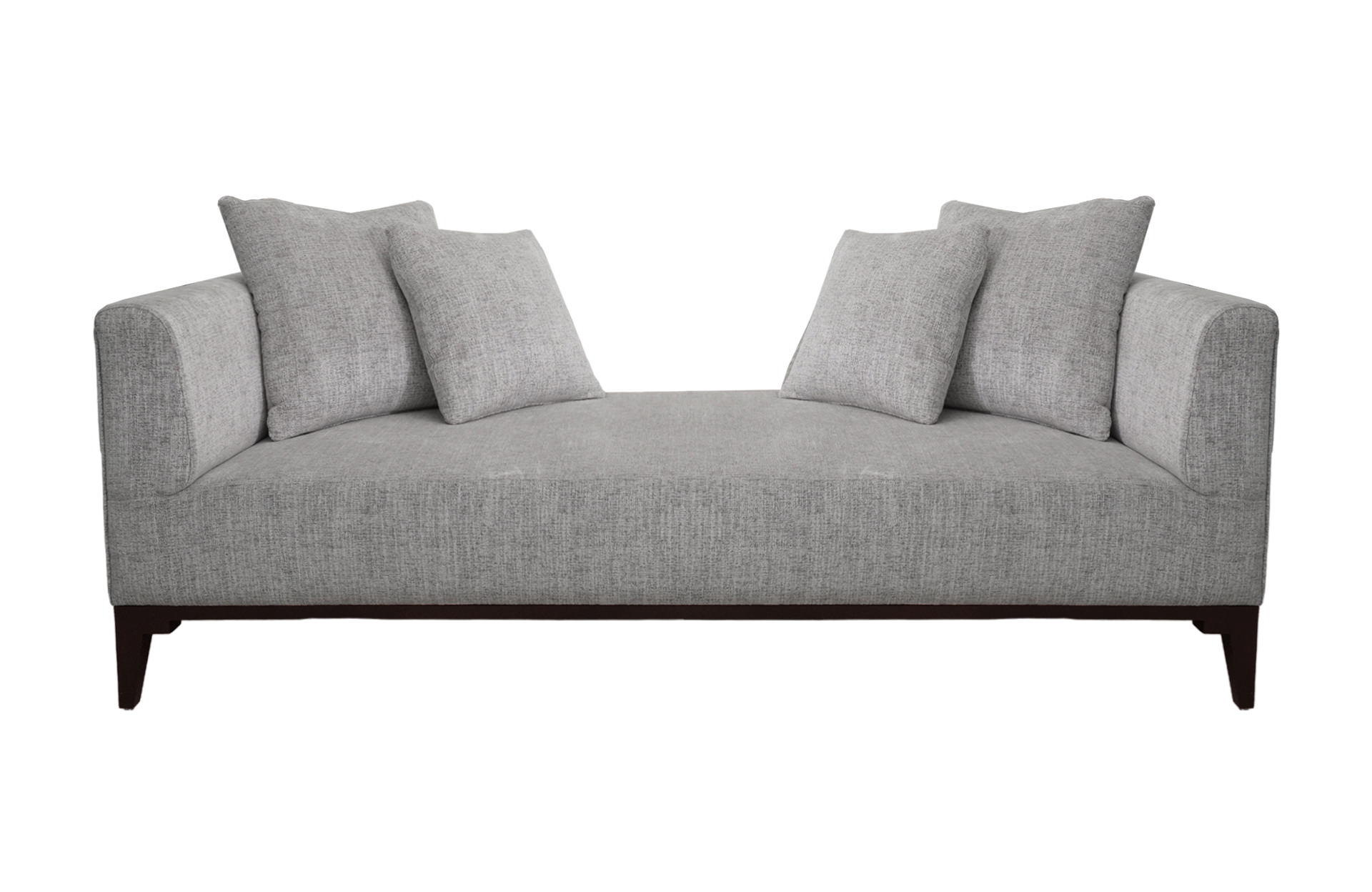Home Decor Delphine Daybed HV 28 Silver Front View