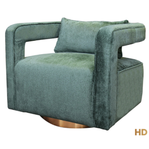 Home Decor Mencer Swivel Armchair 01 Side View