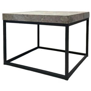 Home Decor Side Table Hannah End Table Side View