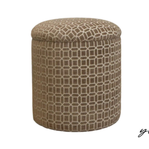 Home Decor Akio Pouf FMFG Driiftwood (Without Wooden Legs) Front View